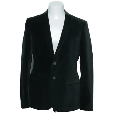 Blazer (Green) from David Naman Cotton, Polyester, Viscose