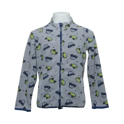 Fleece jas (Grijs, Meerkleurig) van Pocopiano Gerecycled polyester