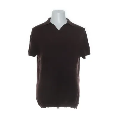 Polo shirt (Brown) from John Henric Merino wool