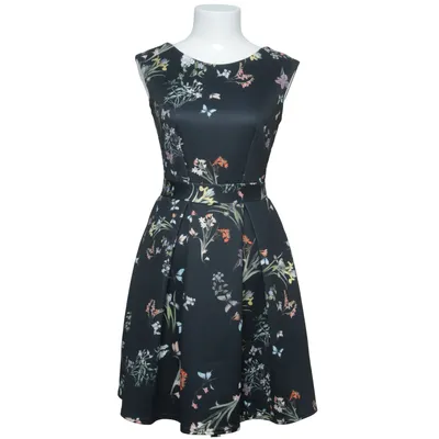 Kjole (Sort, Flerfarvet) fra Closet London Polyester