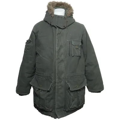 Parka (Green) from Adam Acrylic, Cotton, Nylon, Polyester