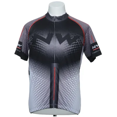 Bicycle shirt (Black, White, Red) from Northwave Polyester