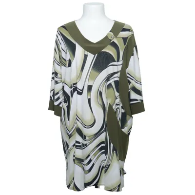 Top (Grøn, Hvid, Sort) fra Class Polyester, Viscose