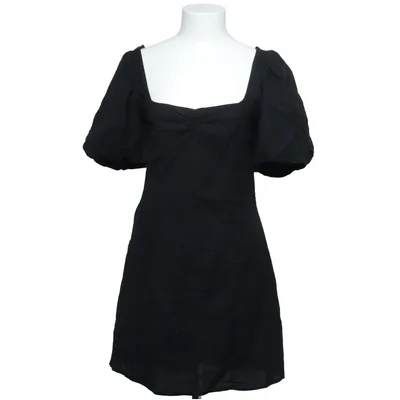 Jurk (Zwart) van Divided by H&M Katoen, Linnen, Polyester