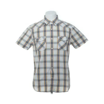 Kortärmad skjorta (Vit, Blå, Gul) från East West Bomull