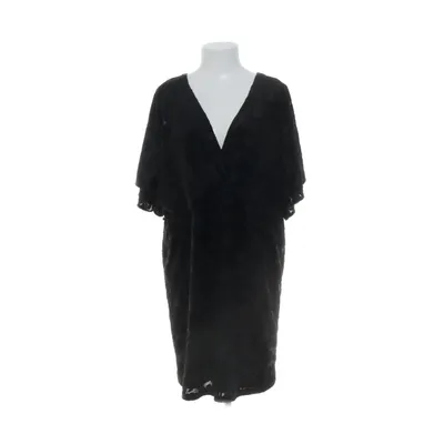 Omlottklänning (Svart) från H&M Conscious Collection Återvunnen polyester