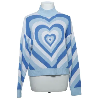 Sweater (Blue, White) from FB Sister Knitwear