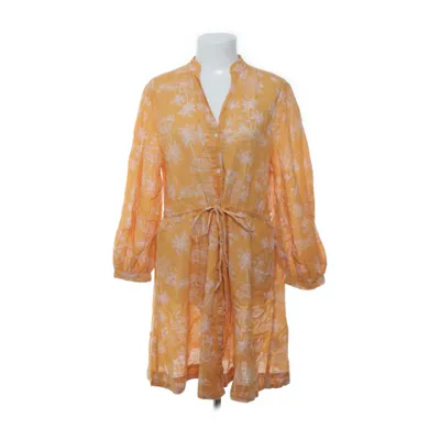 Klänning (Orange, Flerfärgad) från L.O.G.G by H&M Bomull, Linne