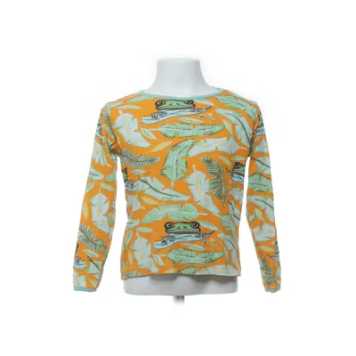 Långärmad t-shirt (Orange, Grön, Flerfärgad) från Duns Ekologisk bomull