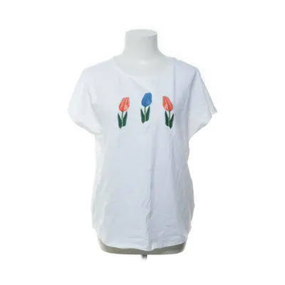 Top (White, Multicolored) from Ivana Helsinki Cotton, Elastane