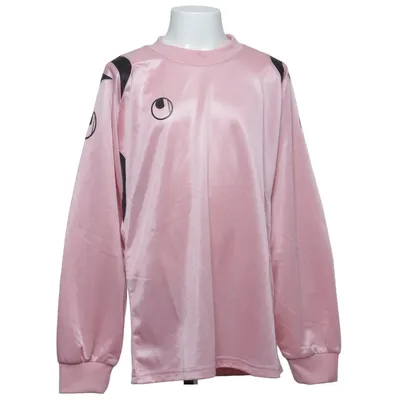 Long sleeve T-shirt (Pink, Black) from Uhlsport Polyester