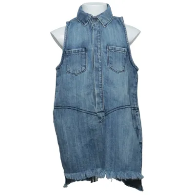 Denim jurk (Blauw) van Oneteaspoon Katoen
