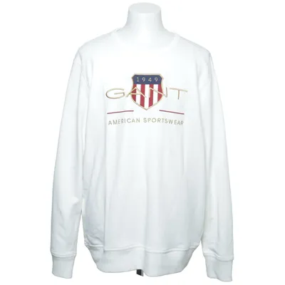 Sweatshirt (Hvid) fra GANT Bomuld, Elastan