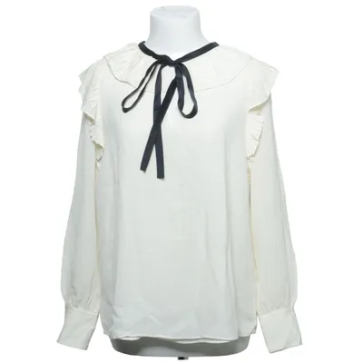 Knytblus (Vit, Svart) från Tory Burch Polyester, Silke