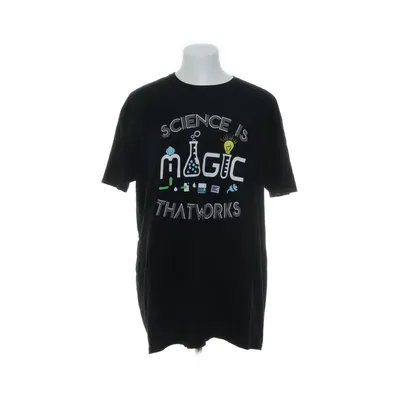 T-shirt (Zwart, Meerkleurig) van Gildan Softstyle Katoen