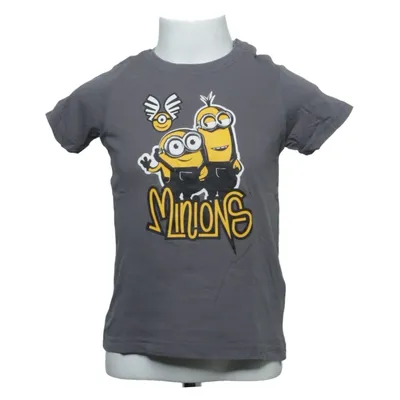 T-shirt (Grijs, Meerkleurig) van Minions Organisch katoen