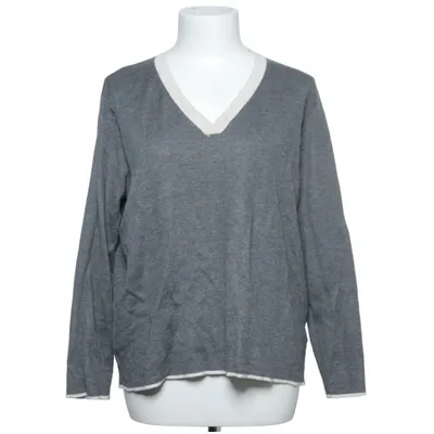 Pullover (Gray) from I Say Acrylic, Polyamide, Viscose