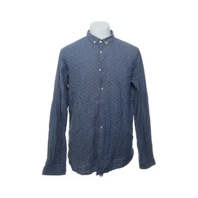 Skjorta (Blå, Vit) från Knowledge Cotton Apparel Ekologisk bomull