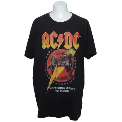 T-shirt (Black) from ACDC Cotton