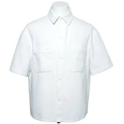 Kortärmad skjorta (Vit) från Zara Polyester, Viskos