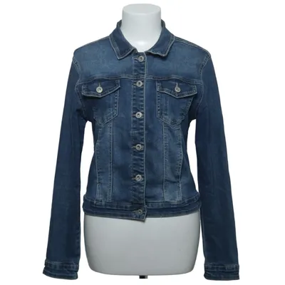 Denim jacket (Blue) from Miss Fanny Cotton, Elastane, Polyester