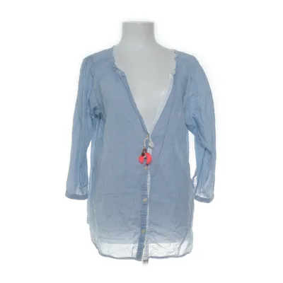 Bluse (Blå) fra Maison Scotch Bomuld, Elastan