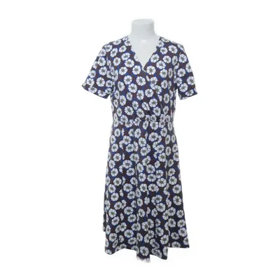 Klänning (Blå, Vit, Brun) från Jumper Fabriken Bomull, Elastan