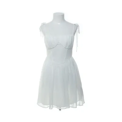 Klänning (Vit) från Shein Elastan, Polyester