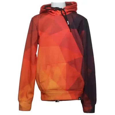 Hoodie (Red, Orange, Multicolored) from Hoodie Lab Polyester