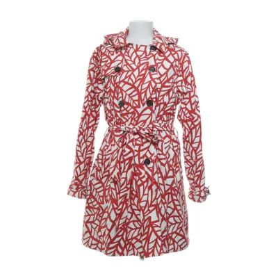 Trench coat (Red, White) from Happy Rainy Days Cotton, Nylon