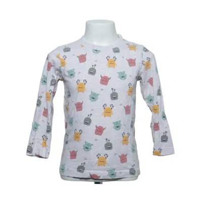 Long sleeve T-shirt (Gray, Multicolored) from Alana Organic cotton