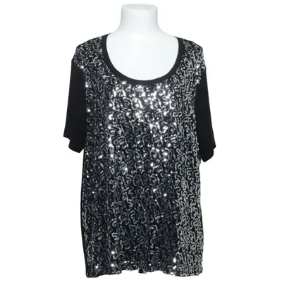 Haut (Noir, Argent) de Prisma Élasthane, Polyamide, Viscose