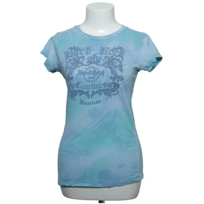 T-shirt (Bleu, Vert) de Hard Rock Couture Coton, Élasthane