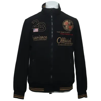 Blouson (Noir) de Smog Élasthane, Polyester