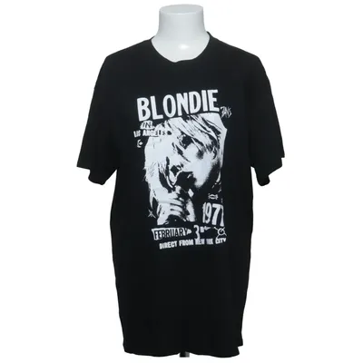 T-shirt (Zwart) van Blondie Katoen