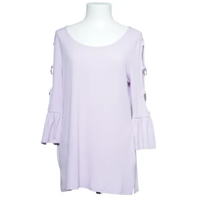 Top (Lila) van JM Collection Elastaan, Polyester