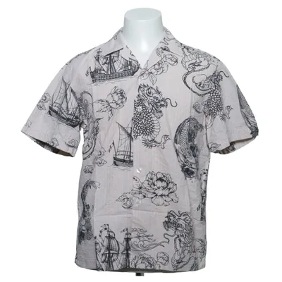 Korte mouwen shirt (Beige, Zwart) van Seafarer Katoen