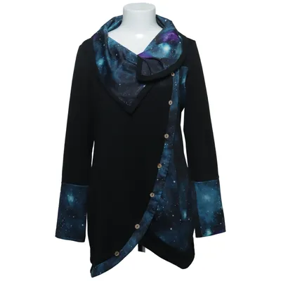 Tunic (Black, Blue, Multicolored) from Dressfo Polyester