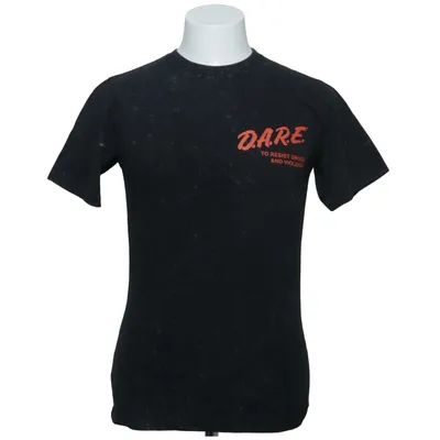 T-shirt (Zwart) van Dare Katoen, Polyester