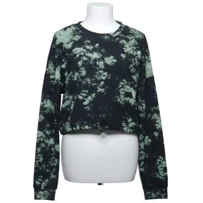 Sweatshirt (Sort, Grøn, Flerfarvet) fra Noisy May Elastan, Polyester