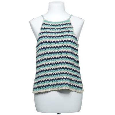 Halterneck top (Blå, Grøn, Beige, Flerfarvet) fra Maliparmi Bomuld