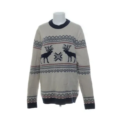 Kersttrui (Beige, Blauw, Meerkleurig) van Lexington Nylon, Wol