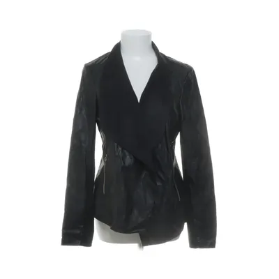 Jacket (Black) from Amy's Stories Elastane, Polyester, Polyurethane