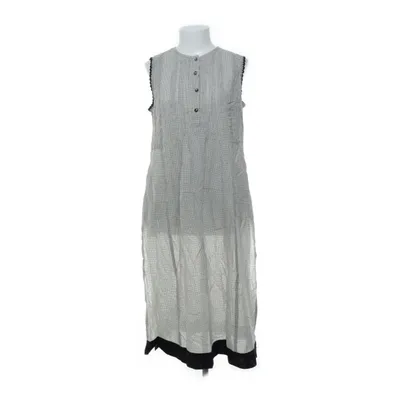 Långklänning (Vit, Svart) från Fabindia Bomull