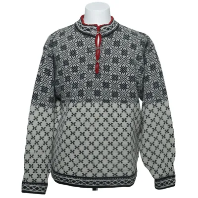Noorse trui (Wit, Zwart, Rood) van Northbrook Wol