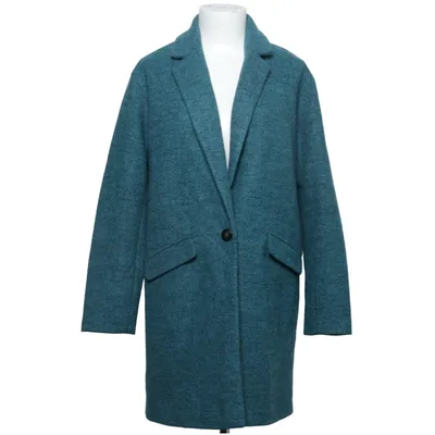 Jas (Blauw) van Next Polyester, Wol