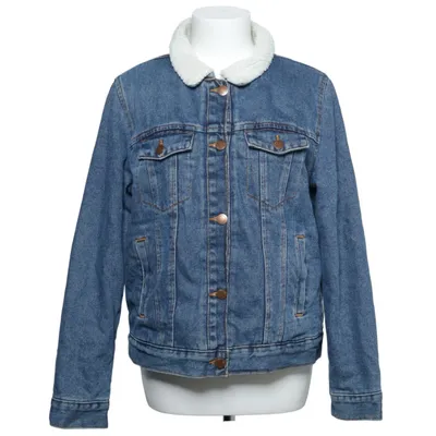 Fodrad jeansjacka (L Denim Jacket w.Pile) från Unique You Unique Denim Bomull, Polyester