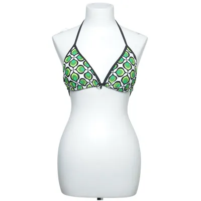 Bikini top (Grøn, Hvid, Sort) fra Warp Elastan, Polyamid, Polyester