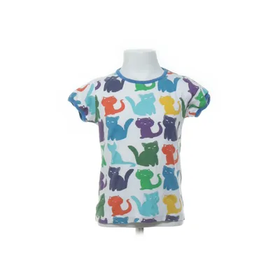 T-shirt (Vit, Flerfärgad) från Duns Ekologisk bomull