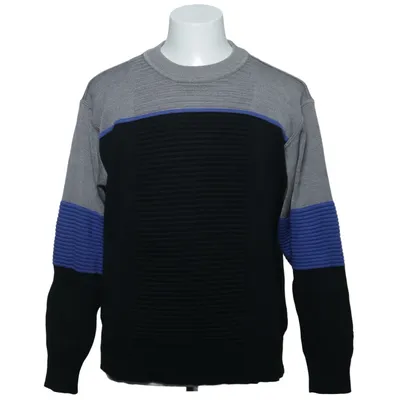 Trui (Zwart, Grijs, Blauw) van Carlo Colucci Acryl, Viscose, Wol